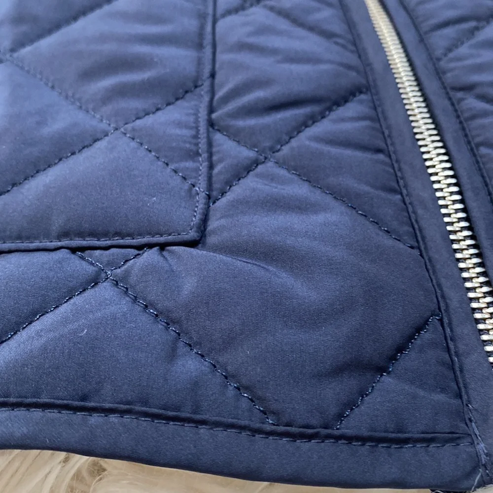 Loft Quitted Vest 💗 Navy - Picture 11 of 16